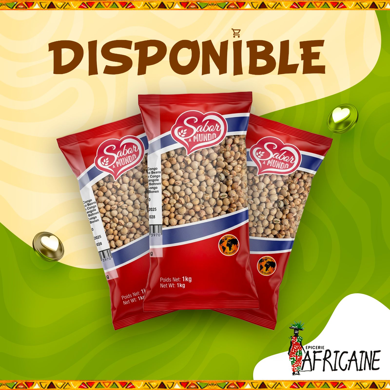 Haricots Congo Sabor a Mundo